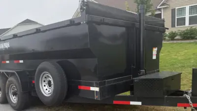 USED 2025 Texas Pride Trailers DT71616KGN