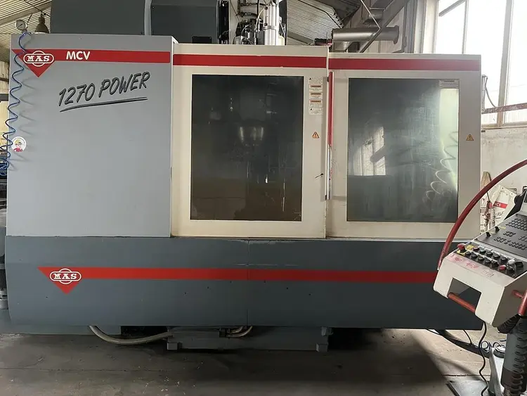 Used 2002 MAS MCV 1270 POWER Vertical Machining Centers CZ | Amaron s.r.o. #1287297