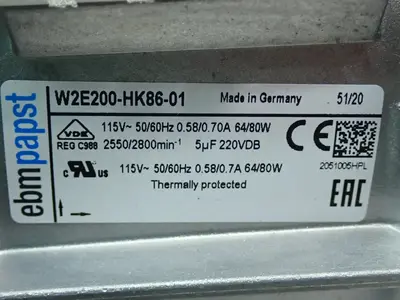 NEW EBMPAPST W2E200HK8601