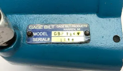 Used GAGE BILT Pneudraulic Rivet Gun Riveter Riveters Michigan US | Maverick Industrial Sales #1399829