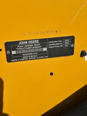 Used 2023 JOHN DEERE 317 G Compact Track Loaders California US | Ben Kaplan Equipment #1469736