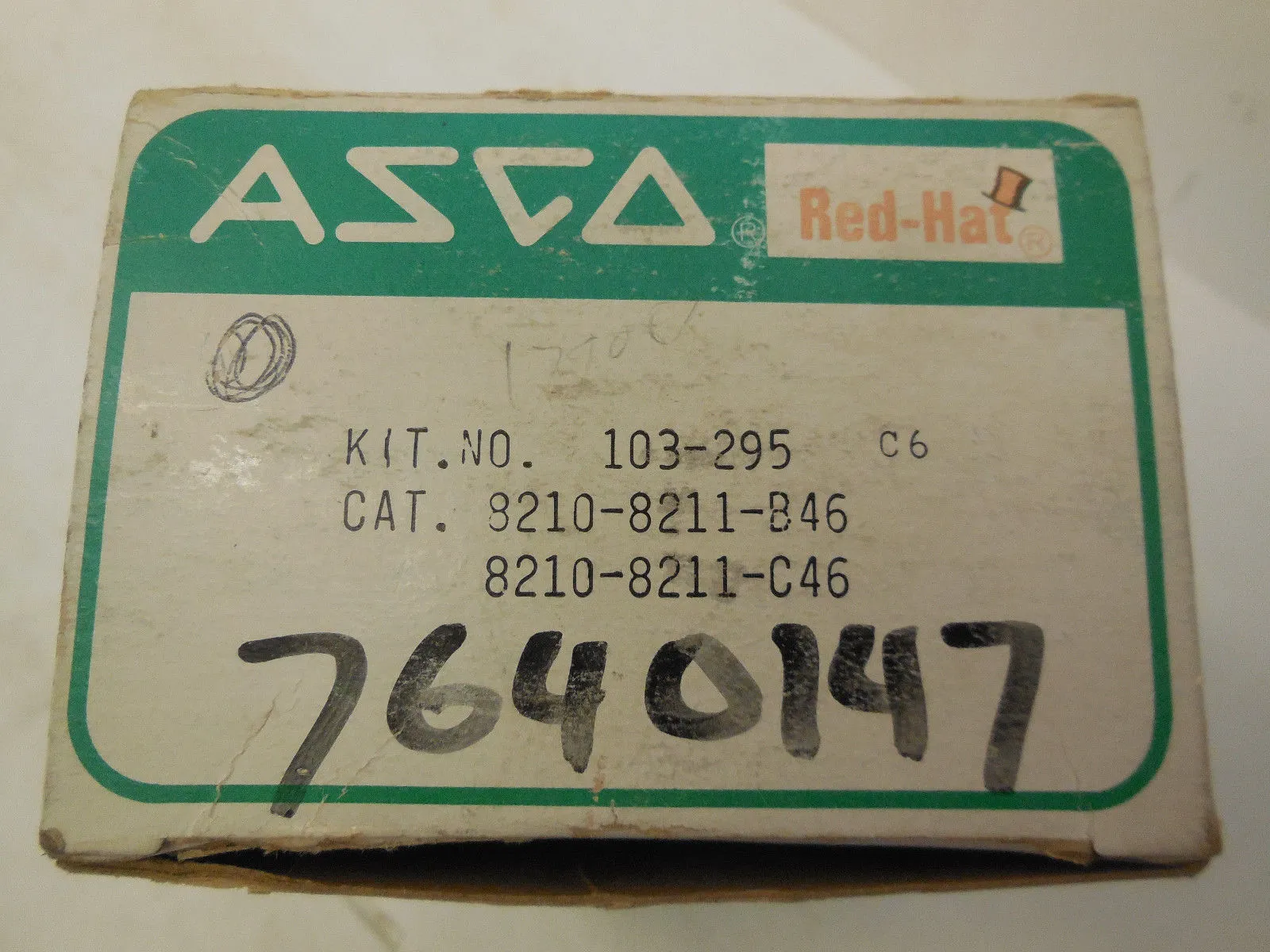 NEW ASCO 103-295 REBUILD KIT 103295