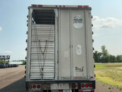 Used 2007 MERRITT 53' ALUMINUM LIVESTOCK Agricultural Trailers Michigan US | Miedema Asset Management Group #1328961