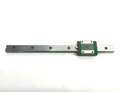 Used HIWIN LINEAR GUIDEWAY BLOCK AND RAIL, 1-BLOCK, 235MM RAIL Misc Industrial Equipment | Maverick Industrial Sales #1098774