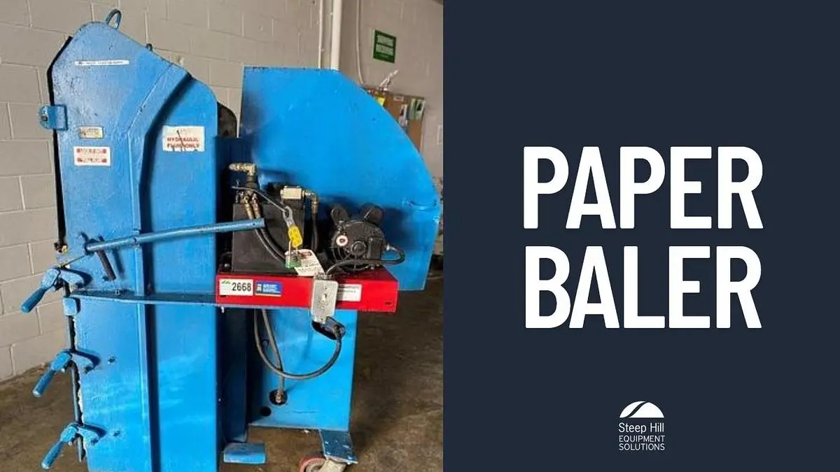Vertical Paper Baler