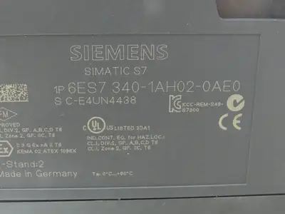Siemens Block I/O Input PLC Input Output Module Assembly & Rail