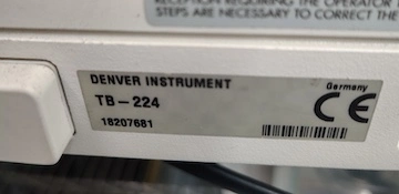 Used DENVER INSTRUMENTS _UNKNOWN_ Balances California US | Biotech Equipment Sales #1547468