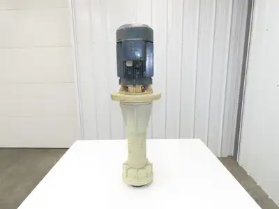 Flux-Gerate LA100L/4/2R-12 Plastic Centrifugal 20" Immersion Pump 2.6kw 400V 3PH