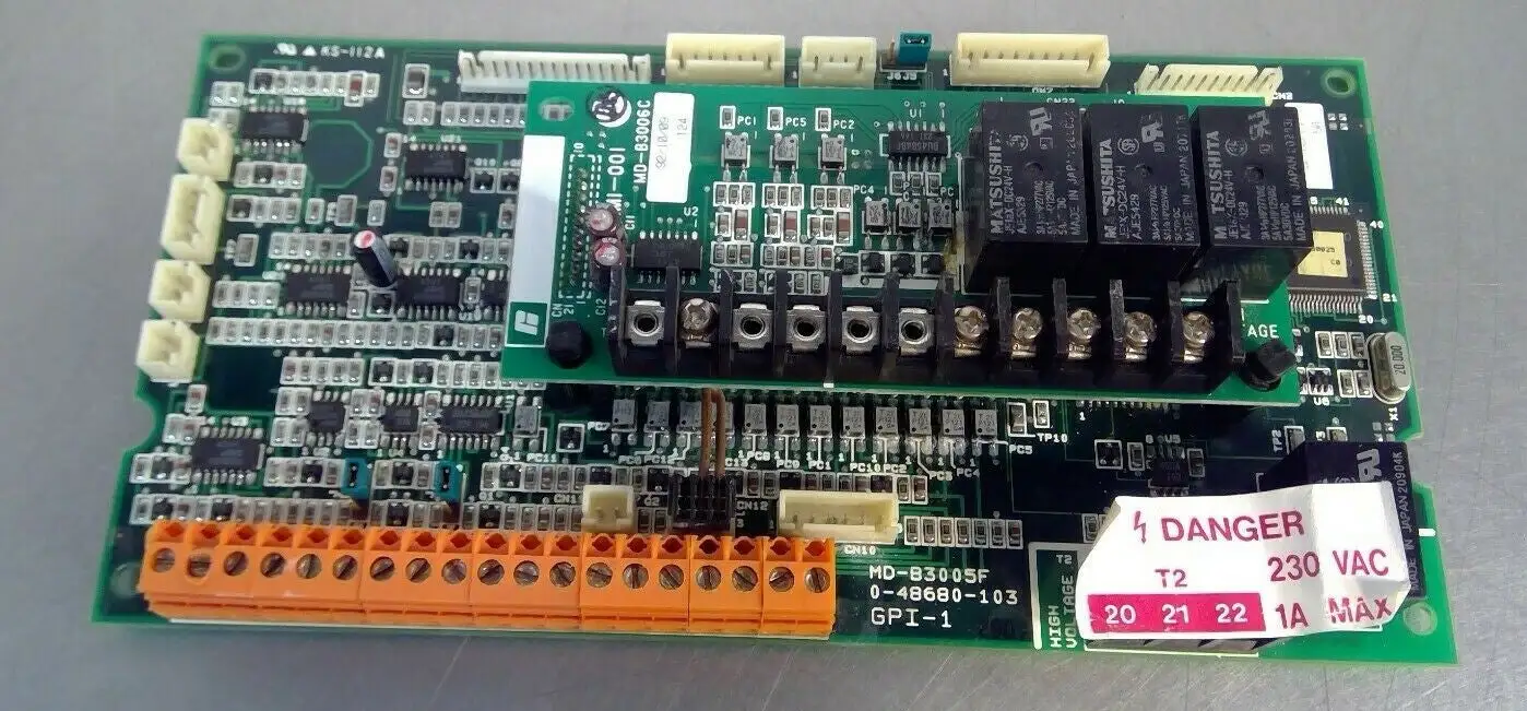 ABB - MD-B3005F Regulator PC Board 0-48680-103 w/ MD-B3006C Interface 3E-5