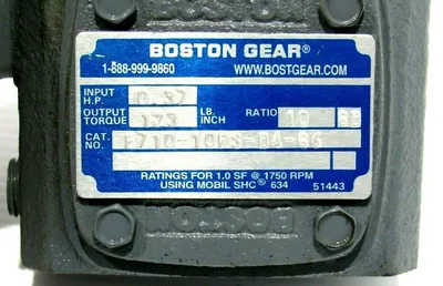 NEW BOSTON GEAR F710-10PS-B4-G6 GEAR REDUCER F71010PSB4G6