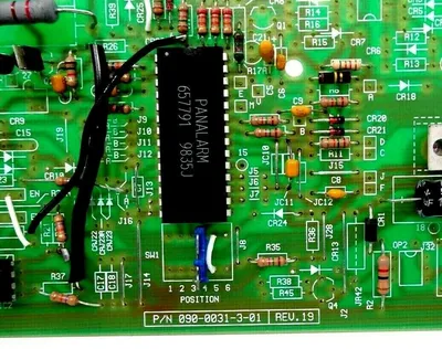 NEW PANALARM 090-0031-3-01 SEQUENCE CARD 91AR1T125DC 0900031301