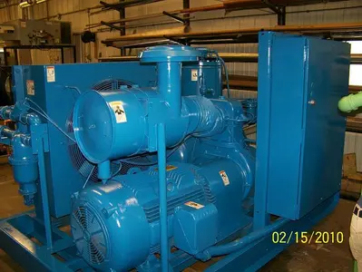Quincy QSI 1250 300hp. Rotary Screw Air compressor, 1yr. Airend Warranty
