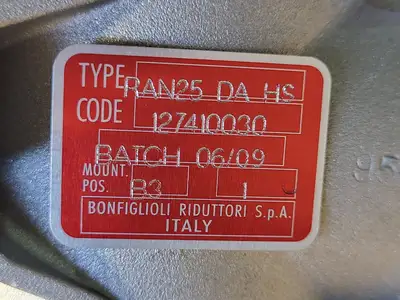 USED BONFIGLIOLI 127410030