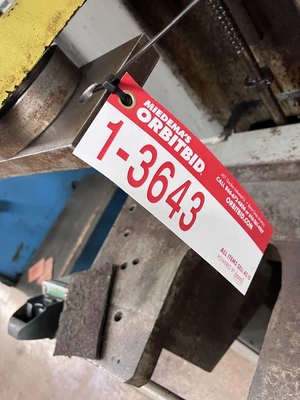 Used _UNKNOWN_ _UNKNOWN_ C-Frame Presses Michigan US | Miedema Asset Management Group #1371705