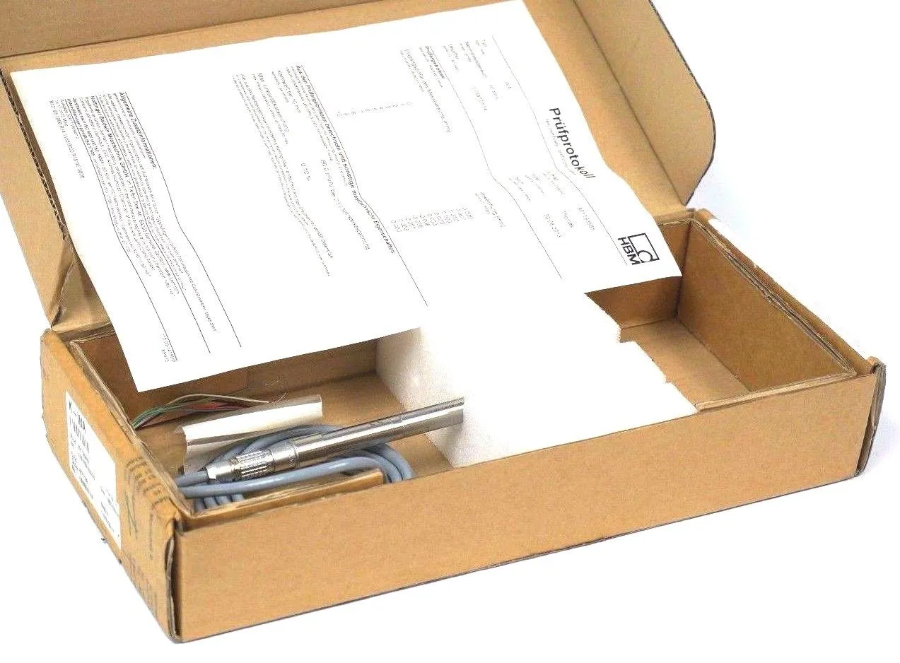 NEW HBM TYP: WA/10MM TRANSDUCER 173410114 , K-WA-T-010W-33S-S1-F1-2-8-3 , K-WA