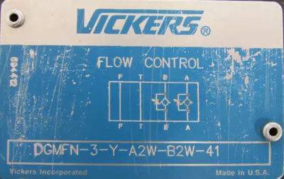 NEW VICKERS DG4V-3S-6C-M-FW-B5-60 VALVE DG5S4-0460-2ETMFW8560 DGMFN3YA2WB2W41