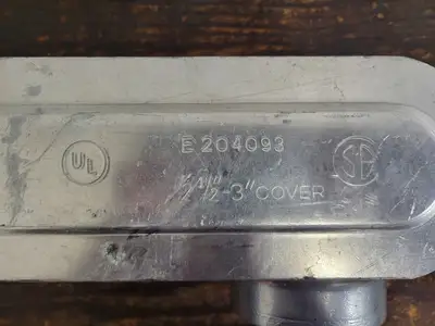 3" LL Conduit Body 2 1/2"-3" E204093