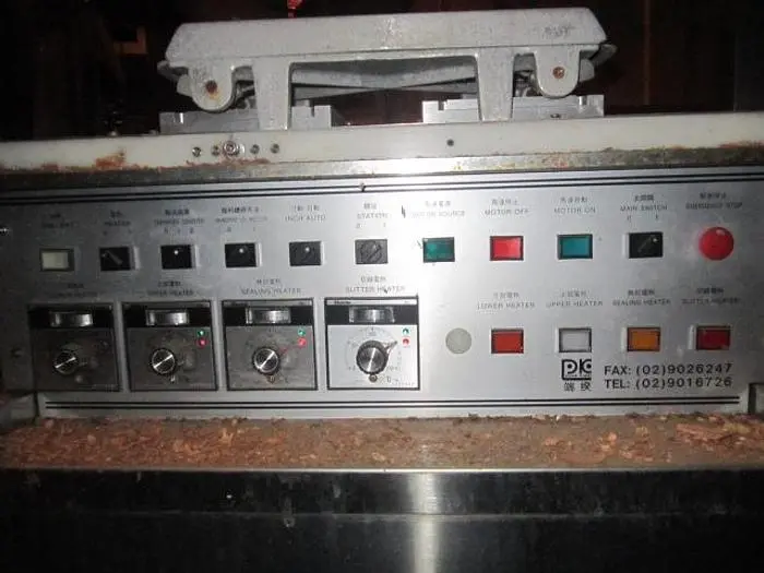 Used 1997 DUAN KWEI DK-PS 20A Form & Fill Horizontal - Pharma Blisterpack California US | Machinery & Equipment #137093