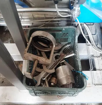 Andritz-Frautech SA 10P juice clarifier skid, 316SS.