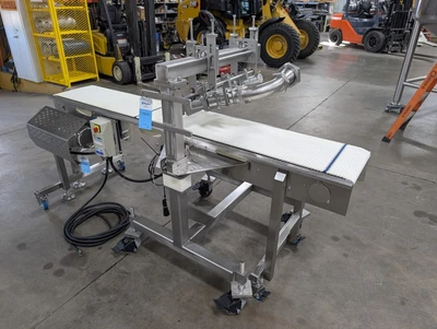 Vemag Portable Pneumatic Sheeting Head with KLEENLine Conveyor