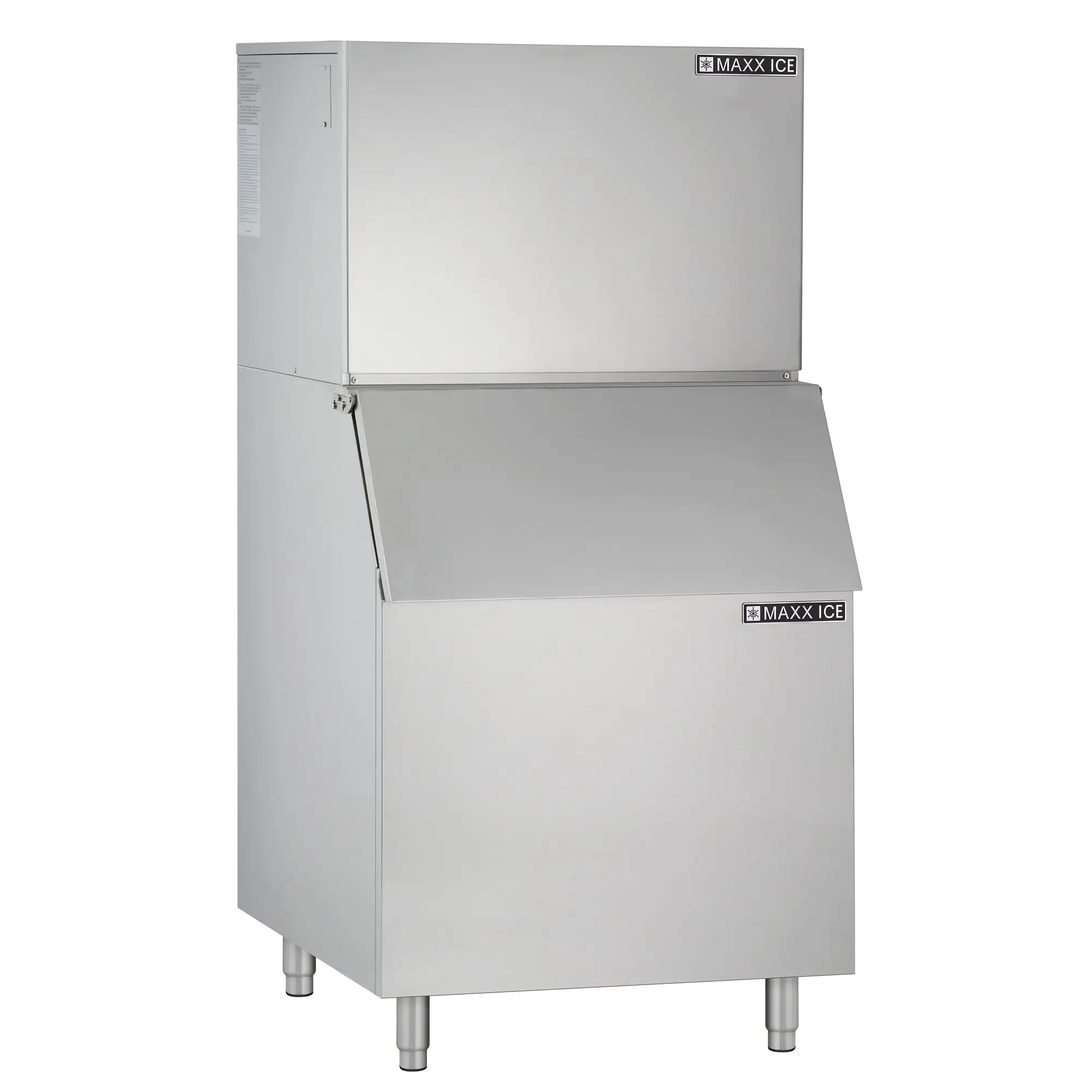 Maxx Ice Modular Ice Machine, 30"W, 460 lbs w/400 lb Storage Bin, SS
