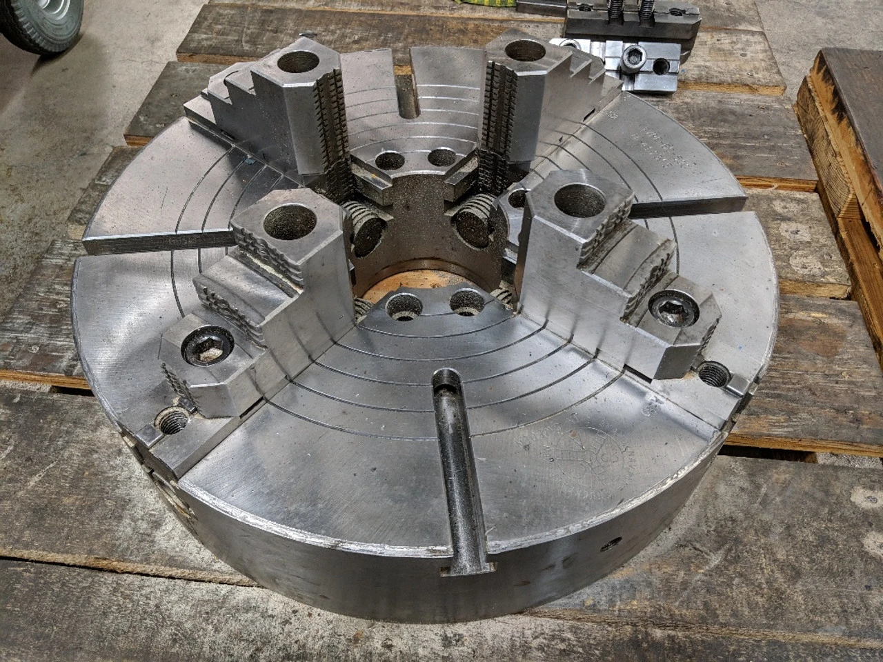 Skandinaviska 21" 4 Jaw Lathe Chuck BS-530 (STK)