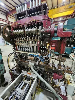 2003 WATERBURY FARREL 1210 Press, Press, Eyelet & Transfer | Holland Equipment Hunters, Inc. (3)