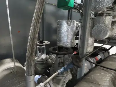 GWK Recirculating Water Cooled Chiller 40 Ton Cooling 25Hp 480V 2-Pump Unit