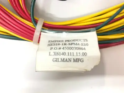 HES16-1R-SPM4-E10, L.X6140.111.15.00 | Empire Products / Gilman HES16-1R-SPM4-E10 Robot Control Cable L.X6140.111.15.00 - New Other