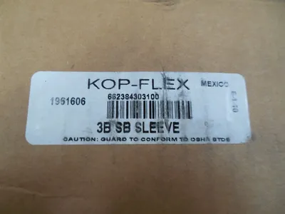 Kop-Flex 3B SB SLEEVE Flanged Coupling Sleeve 1961606 New NIB