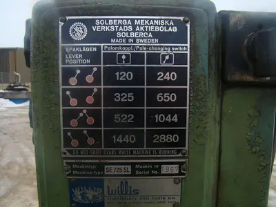USED SOLBERGA SE725