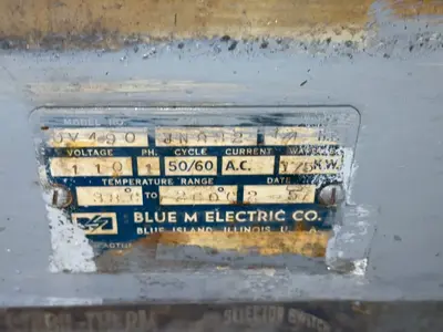 Used 1957 BLUE M OV490 Ovens Ohio US | HGR 24 #1265866