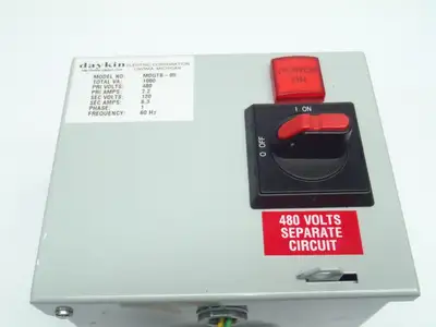Used Daykin disconnect switch Switchgears Michigan US | Maverick Industrial Sales #1467912