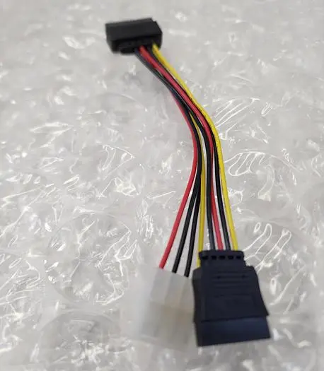 SATA Male to 4Pin IDE Female + SATA Female Power Cable