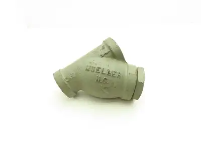 Mueller 600 Cast Iron Y Strainer Valve 2" Socket Weld