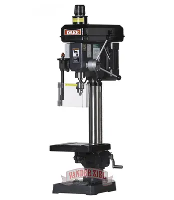 New | in-Stock DAKE TB-16V Heavy Duty & Sensitive Single Spindle Drills Michigan US | Vander Ziel Machinery Sales #480098