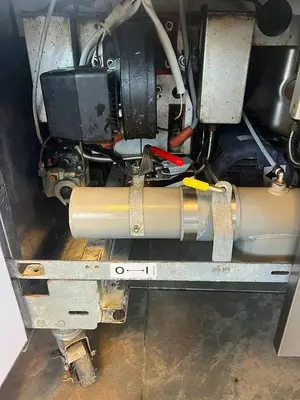 Frymaster FPPH355 Natural Gas 150 lb. 3 Unit High-Efficiency Gas Floor Fryer System with CM3.5 Controls - 240,000 BTUFrymaster FPPH355 Natural Gas 150 lb. 3 Unit High-Efficiency Gas Floor Fryer System with CM3.5 Controls - 240,000 BTU