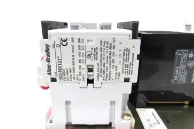 NEW ALLEN BRADLEY 505-TOD FULL VOLTAGE REVERSING STARTER SER.D SIZE 00 505TOD