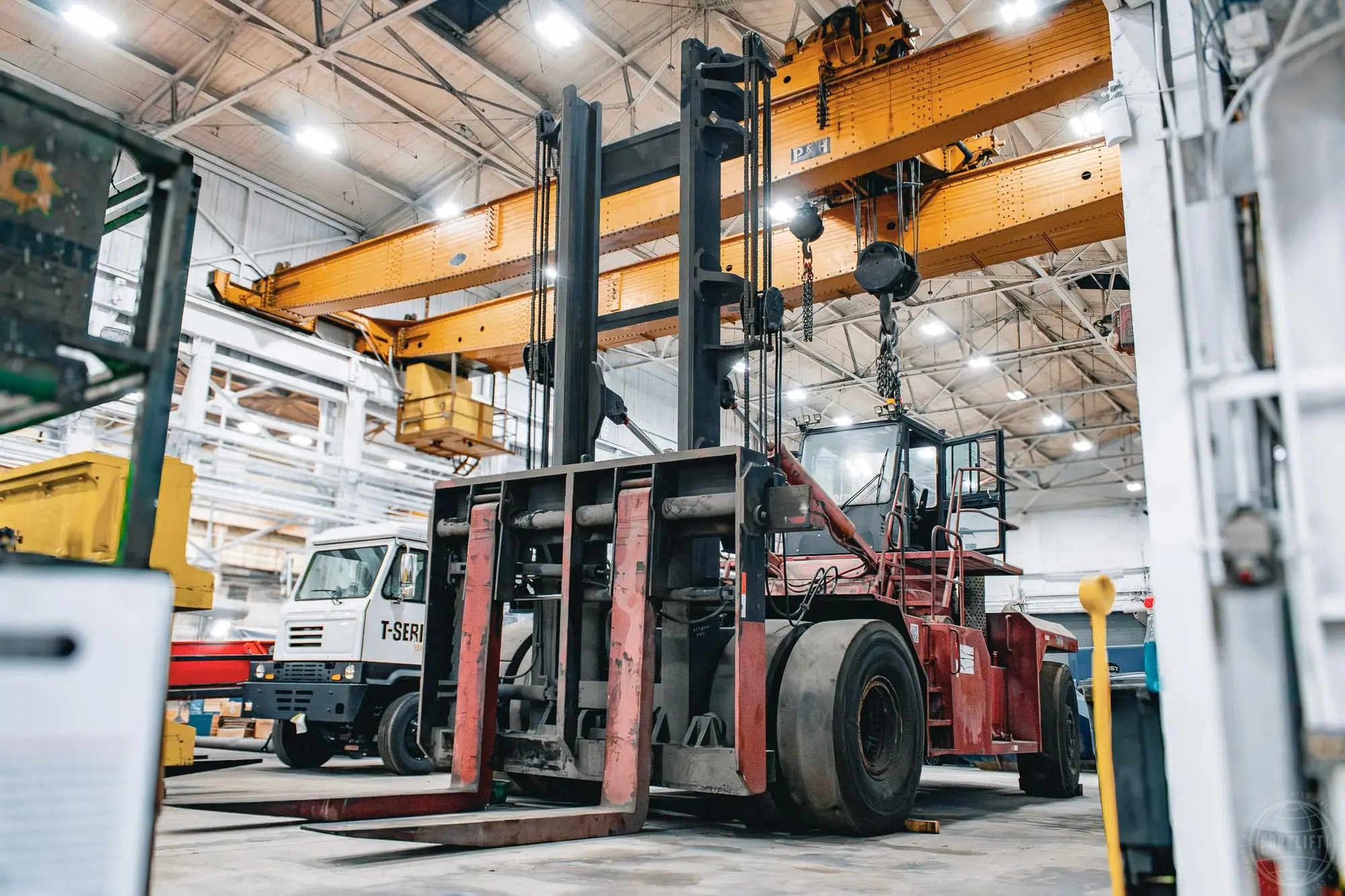 Used 1993 TAYLOR TE-925S Internal Combustion Forklifts: Pneumatic Tire Illinois US | Forklift Exchange #1274601