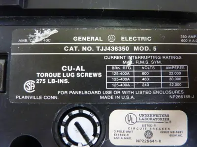 USED GENERAL ELECTRIC / GE TJJ436350
