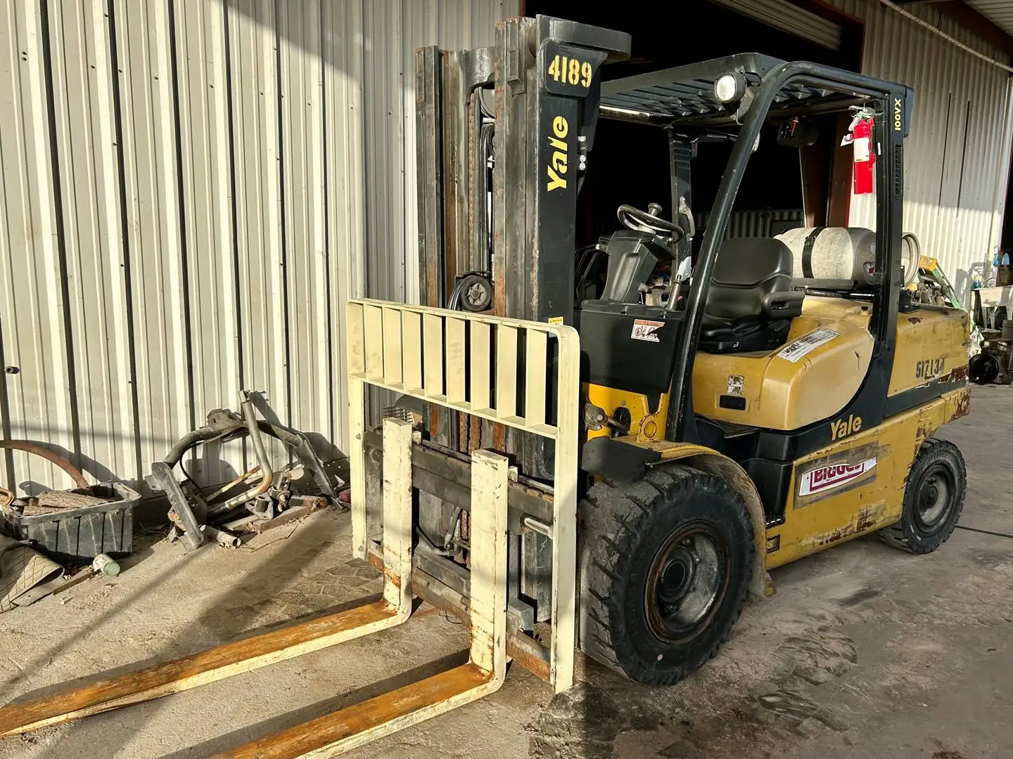 Used 2012 YALE GLP100VX Liquid Propane Forklifts Texas US | TB Forklifts #1274937