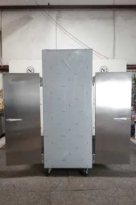NEW TRAULSEN THREE SECTION SELF CONTAINED PASS-THRU REFRIGERATOR MODEL RHT332NPUT-FHS