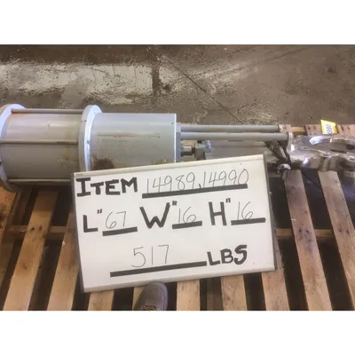 Used 10" Dezurik Stainless Steel Knife Gate Valve