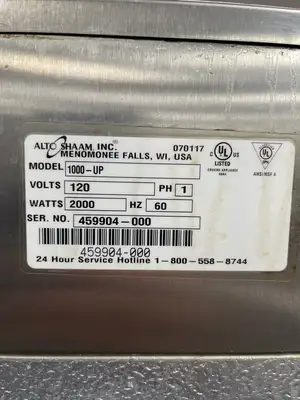 Used Alto Shaam Used Alto-Shaam 1000-UP Mobile Dutch Door 16 Pan Heated Holding Warming Cabinet 120V Hot Food Warming, Holding, & Transport Cabinets Illinois US | Falcon Restaurant Supply #1376385