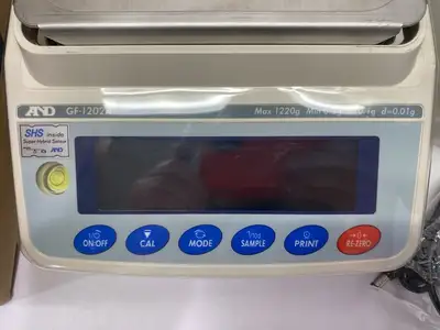 Used A&D, AND Weighing Apollo Precision Balance 1200g x 0.01g Ext. Calibration Balances Michigan US | Maverick Industrial Sales #1391654