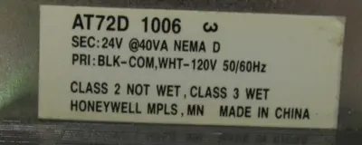 USED HONEYWELL AT72D1006