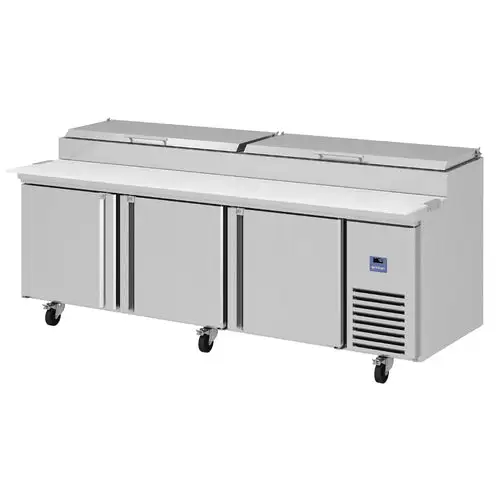 Infrico IRT-MR93EN 93 1/4" MR Series Pizza Prep Table w/ Refrigerated Base, 115v