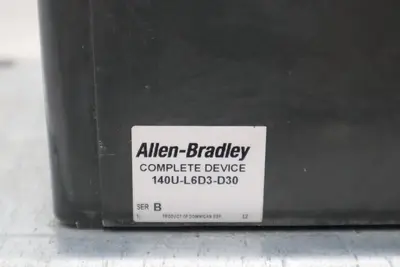 ALLEN BRADLEY 140UL6D3D30/ 140U-L6D3-D30 MOLDED CASE CIRCUIT BREAKER STOCK 709-A