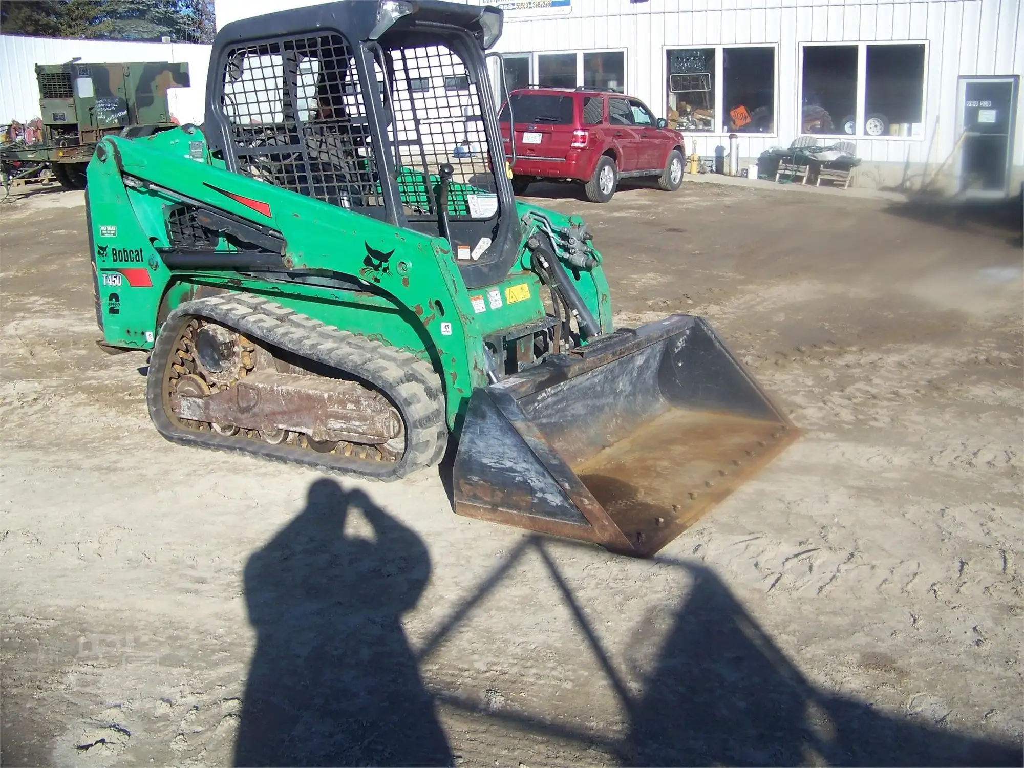 Used 2016 BOBCAT T450 Compact Track Loaders Michigan US | NAS Sales #1557029