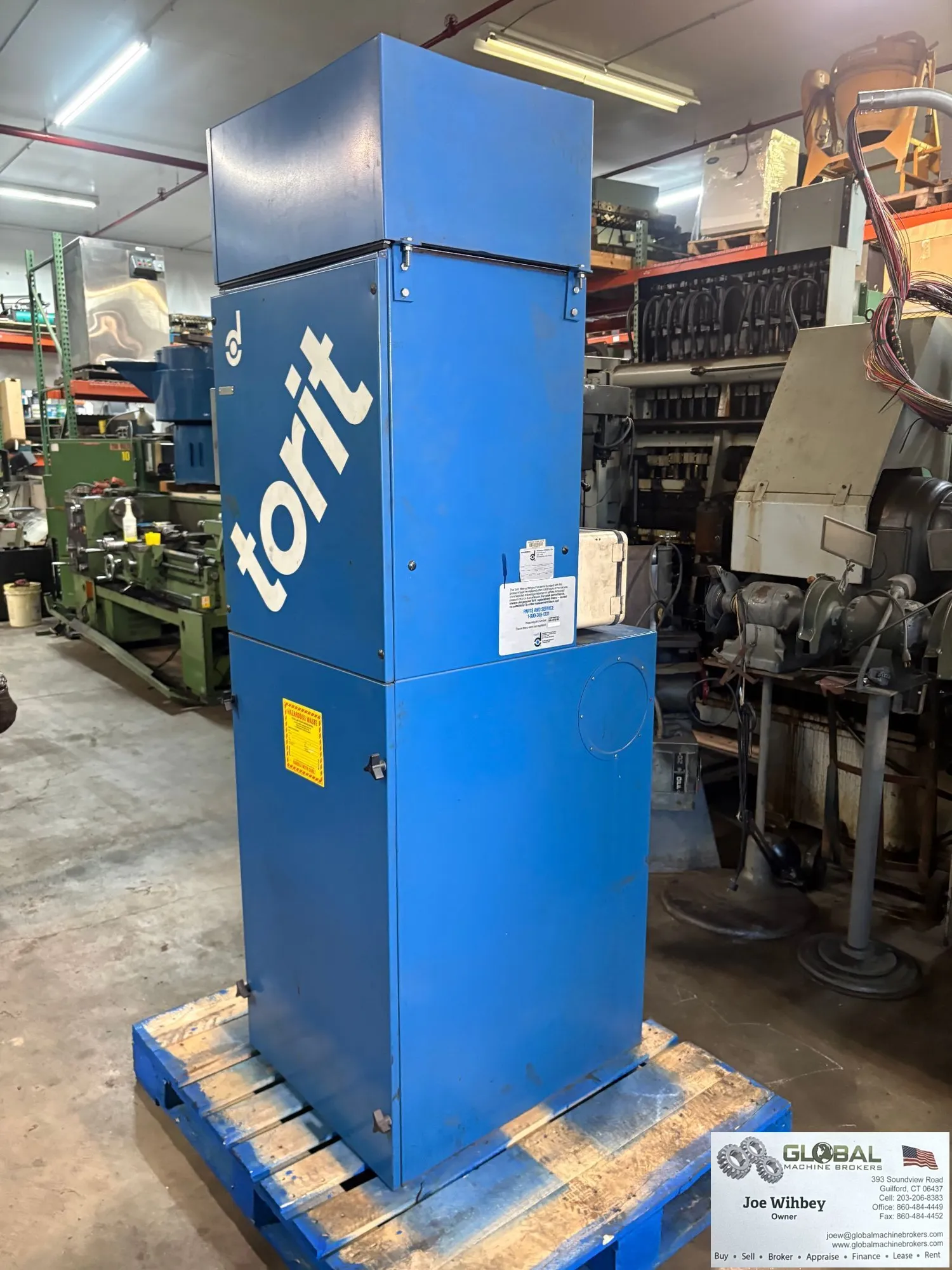 Donaldson Torit VS-1500 Shake Dust Collector With Silencer
